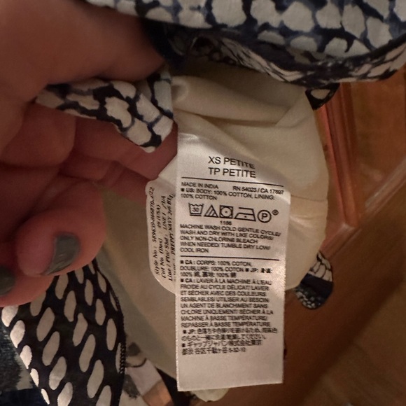 nWT banana Republic factory XS petite pleate skirt - Picture 4 of 5